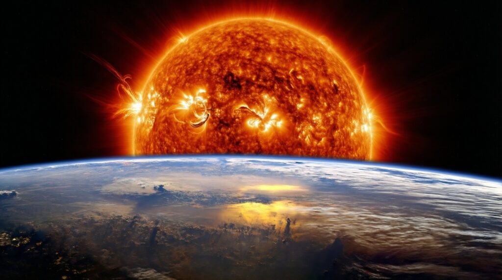 Солнечные бури: как вспышки на Солнце влияют на связь, GPS и электросети - иллюстрация