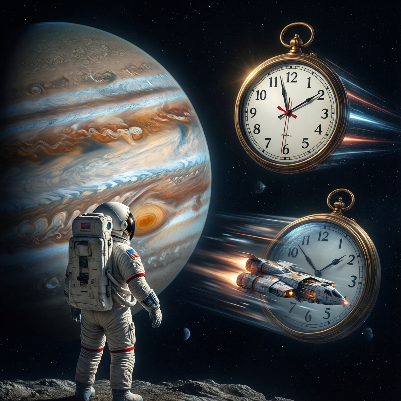 Парадоксы времени в космосе: как работает замедление времени на скорости и у гравитации