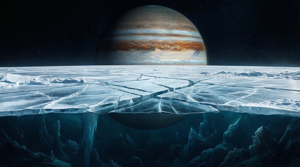 Жизнь на Европе и Энцеладе: океаны подо льдом и шансы найти микробы - иллюстрация