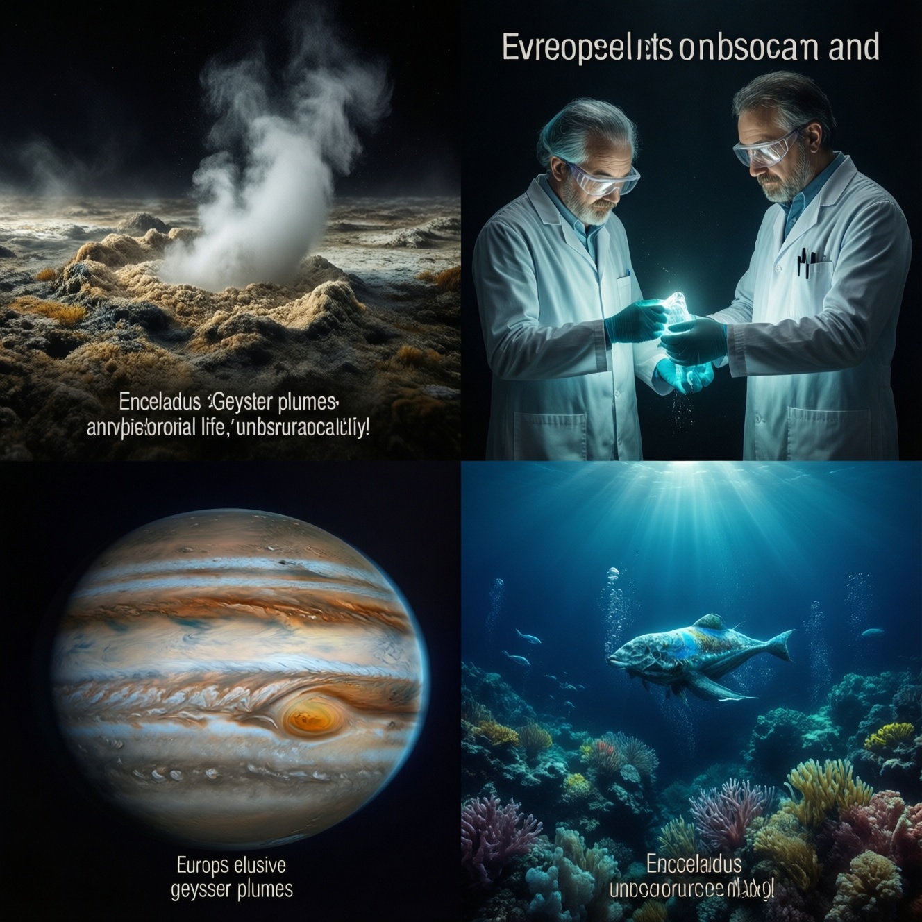 Жизнь на Европе и Энцеладе: океаны подо льдом и шансы найти микробы