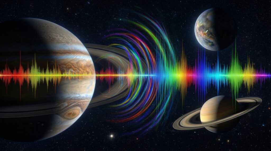 Как звучит космос: электромагнитные