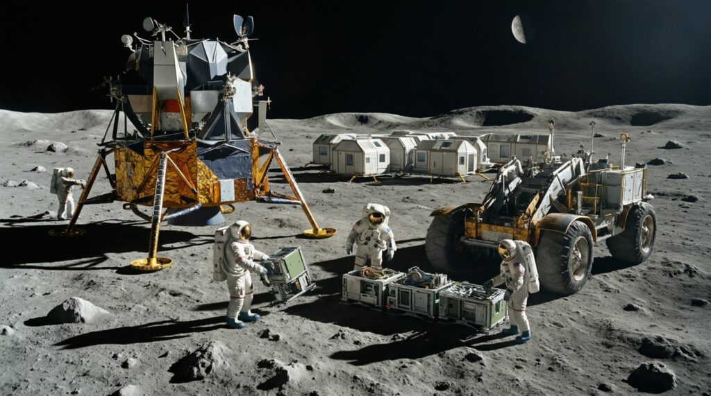 Лунные базы: какие технологии уже готовы и что мешает построить - иллюстрация