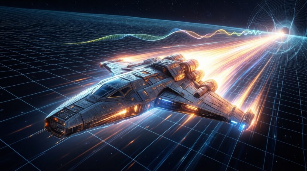 Можно ли путешествовать быстрее света: варп-двигатель, кротовые норы и ограничения физики - иллюстрация