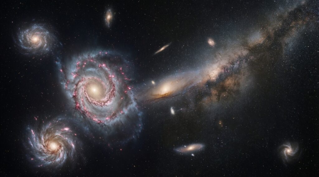 Тёмная энергия: почему Вселенная расширяется всё быстрее - иллюстрация