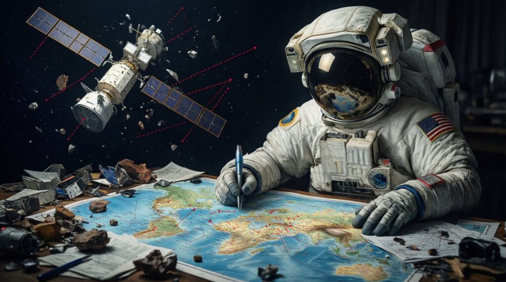 Космический мусор: насколько это опасно и как его собираются убирать - иллюстрация