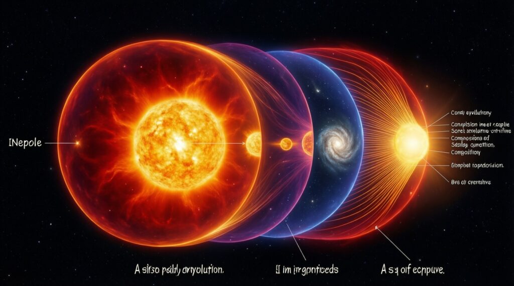 Жизнь звёзд: от туманности до сверхновой и нейтронной звезды - иллюстрация