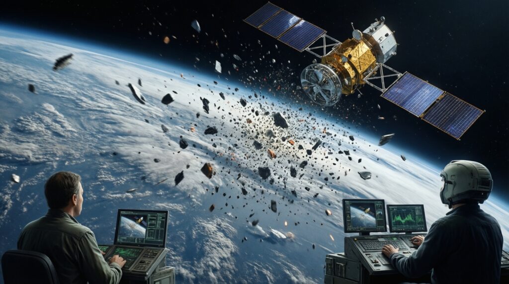 Космический мусор: насколько это опасно и как его собираются убирать - иллюстрация