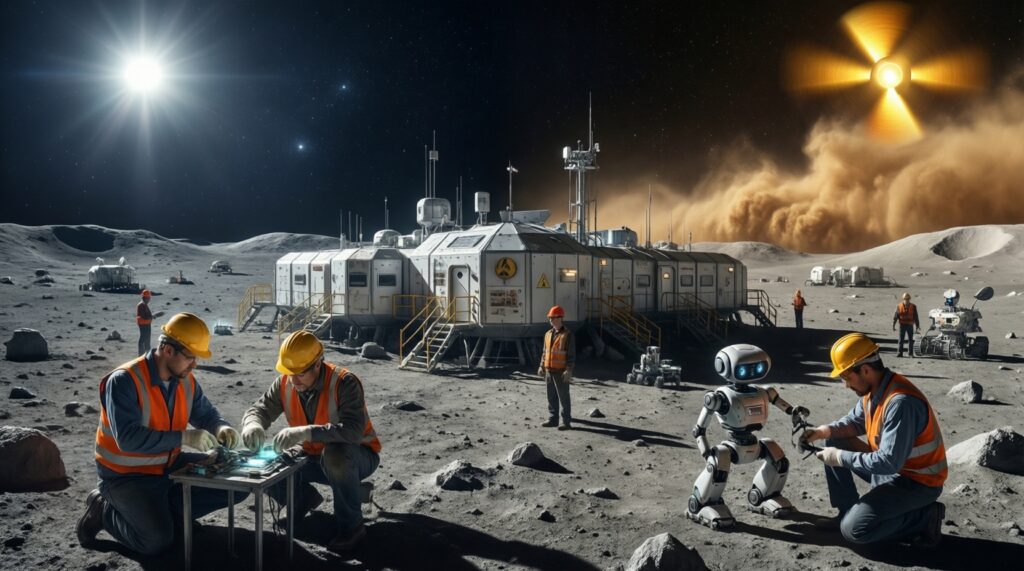 Луна снова в центре внимания: зачем человечеству возвращаться туда - иллюстрация