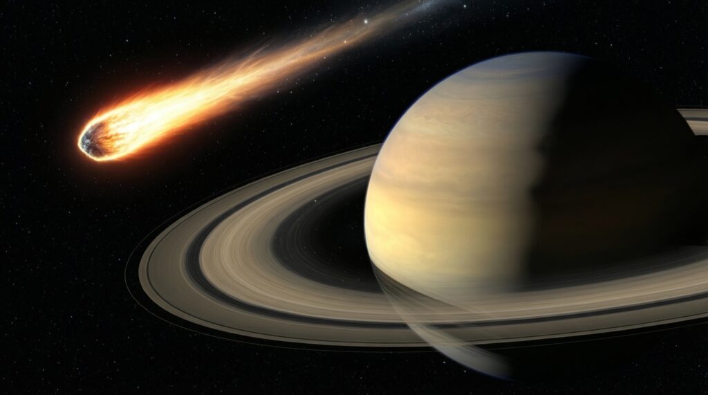 Кометы: откуда они прилетают и почему светятся хвостами - иллюстрация