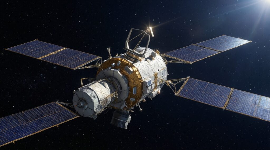 Как навигация в космосе обходится без GPS: звездные датчики и инерциальные системы - иллюстрация