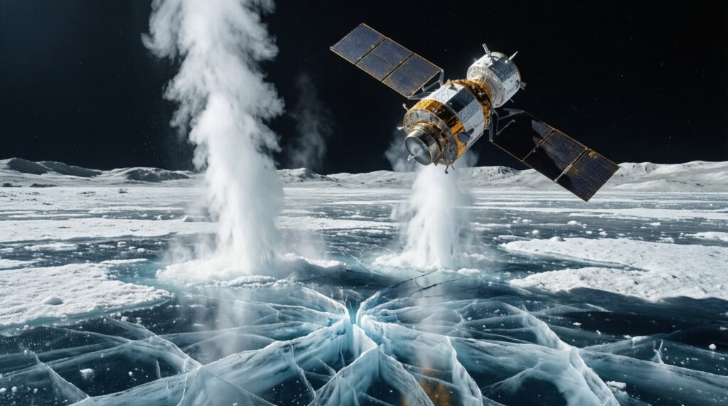 Жизнь на спутниках-океанах: Европа, Энцелад и шансы найти биосигнатуры - иллюстрация