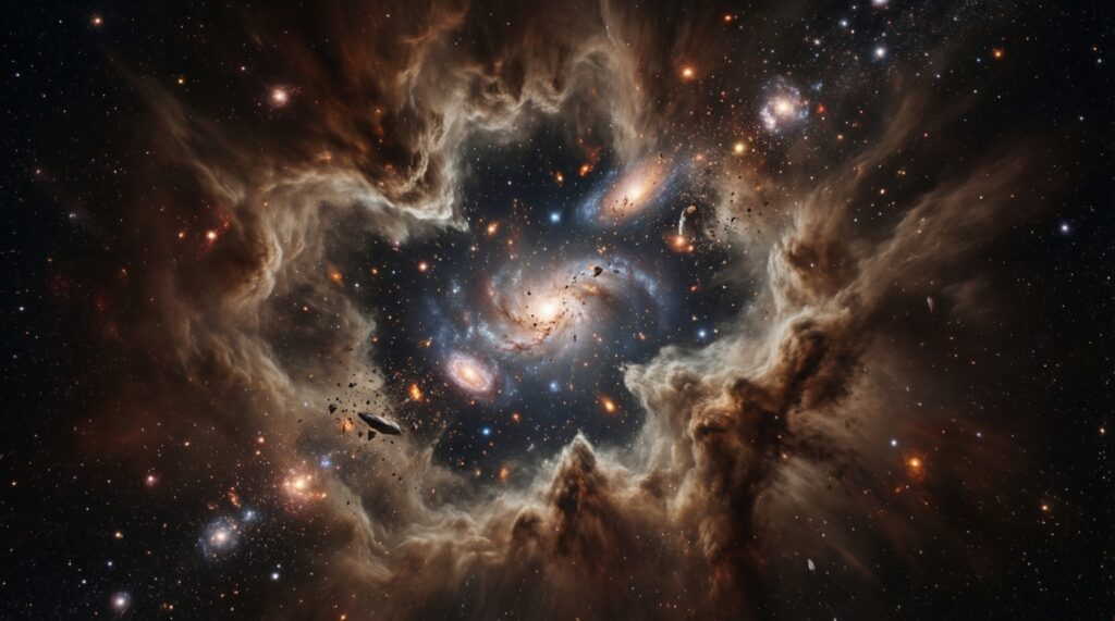 Как рождаются звезды: от молекулярных облаков до протозвезд - иллюстрация