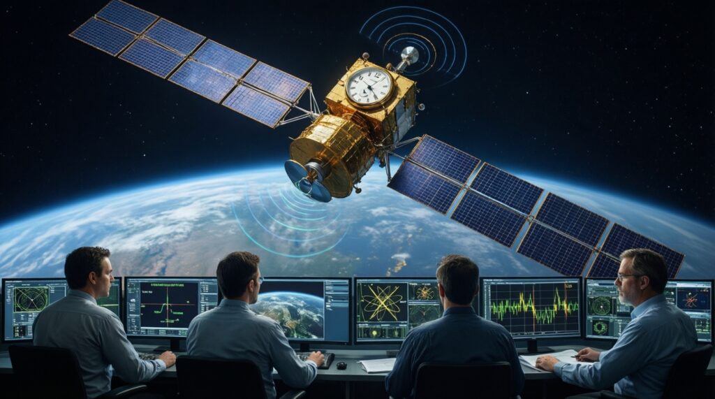 Космос и время: почему работают эффекты относительности в спутниках и навигации - иллюстрация