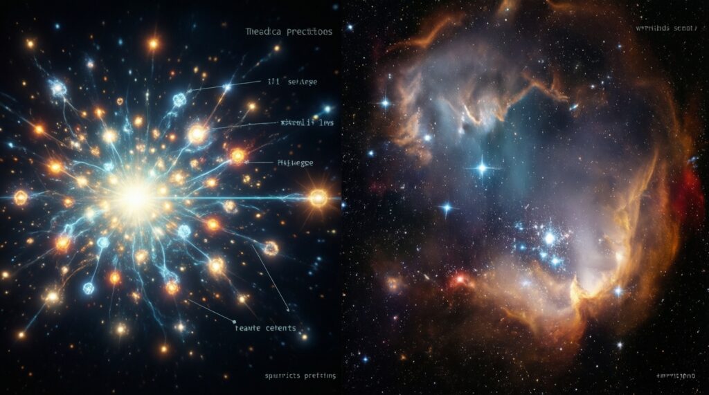 Большой взрыв и ранняя Вселенная: инфляция, реликтовое излучение и первые галактики - иллюстрация