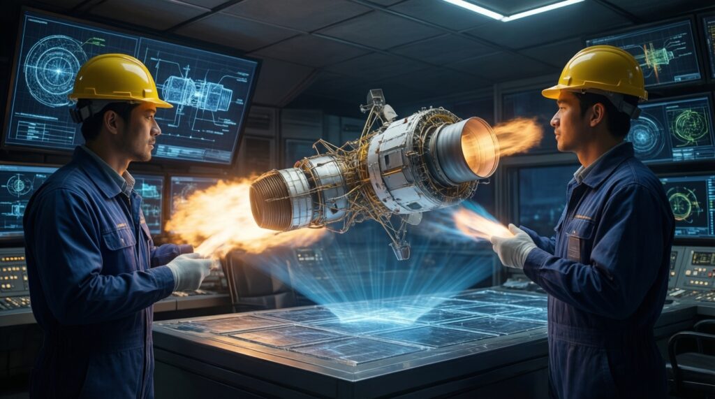 Как работают ионные двигатели и электрореактивная тяга - иллюстрация