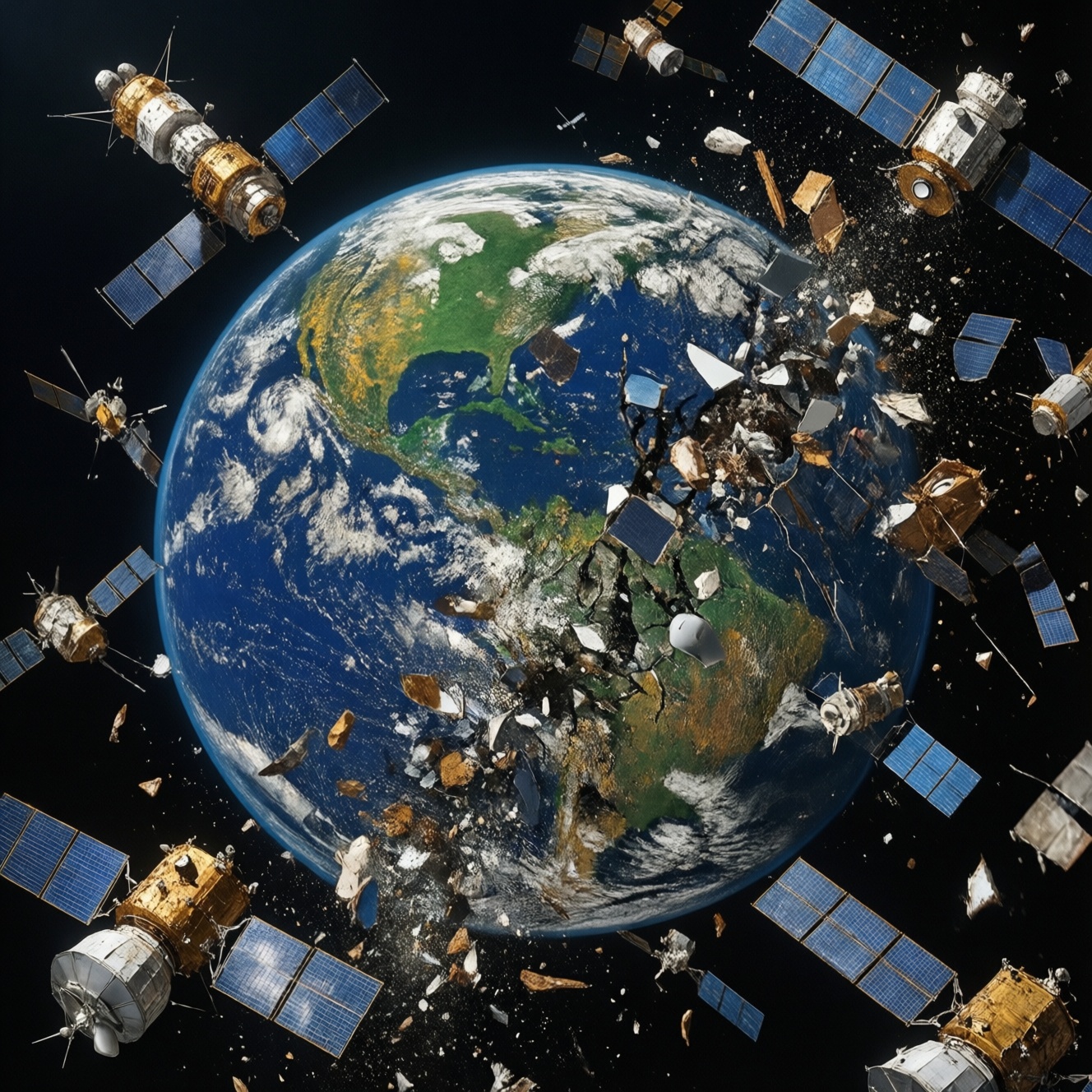 Космический мусор: почему это проблема и как его планируют убирать