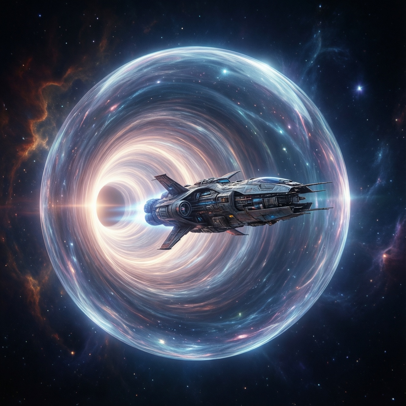 Путешествия быстрее света: варп-двигатель, кротовые норы и пределы физики