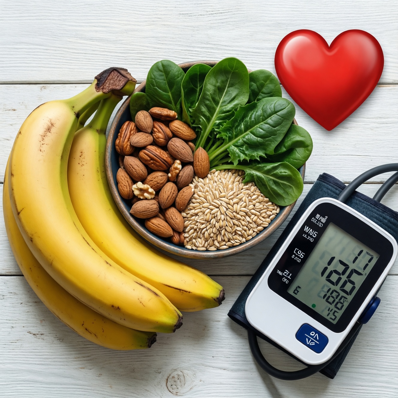 Калий, магний и давление: как питанием поддержать сердце и сосуды