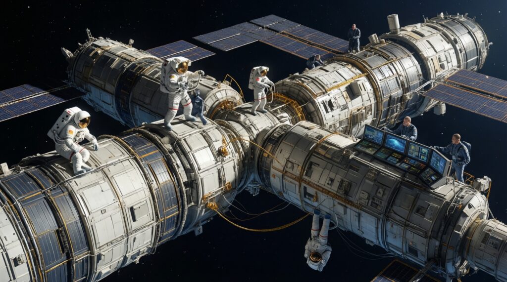 Будущие мегапроекты: солнечные паруса, орбитальные станции и космические лифты - иллюстрация