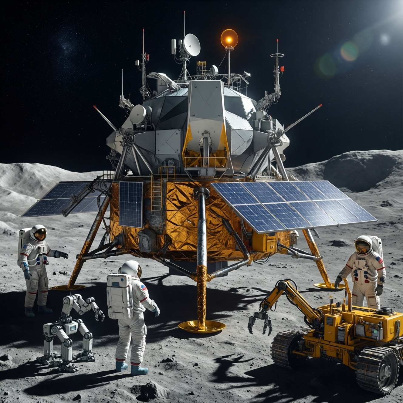 Луна снова в центре внимания: планы лунных миссий на ближайшие годы