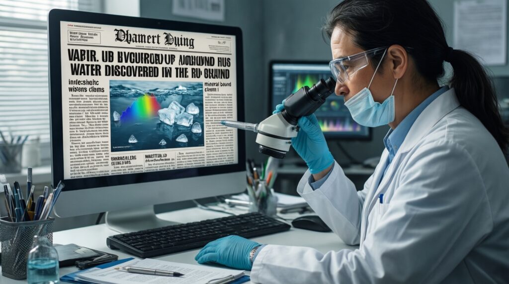 Вода во Вселенной: где её больше всего и почему это важно для жизни - иллюстрация