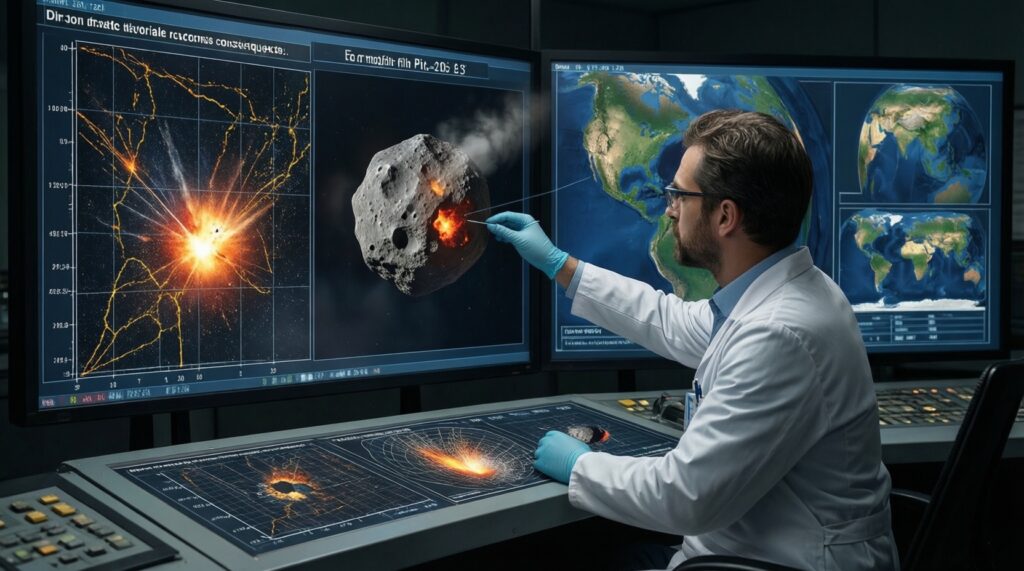 Астероиды рядом с Землёй: насколько реальна угроза и как её предотвращают - иллюстрация